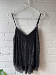 Sequin Cami Top (Black, Silver, Teal, Rose Gold)