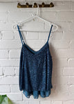 Sequin Cami Top (Black, Silver, Teal, Rose Gold)