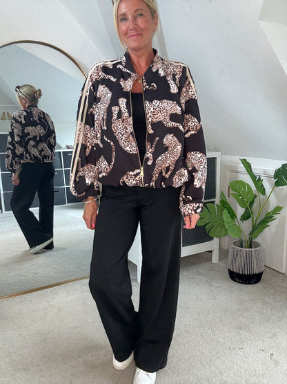 Leo Leopard Jacket