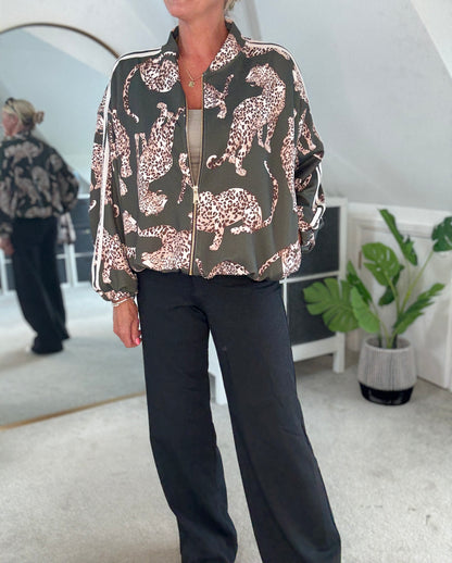 Leo Leopard Jacket