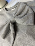 Grey Bow Sweatshirt