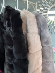 Black Short Soft Faux Fur Coat