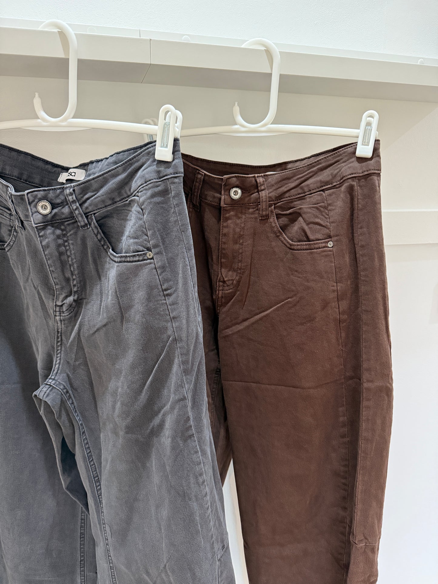 Dark Mocha Barrel Leg Jeans