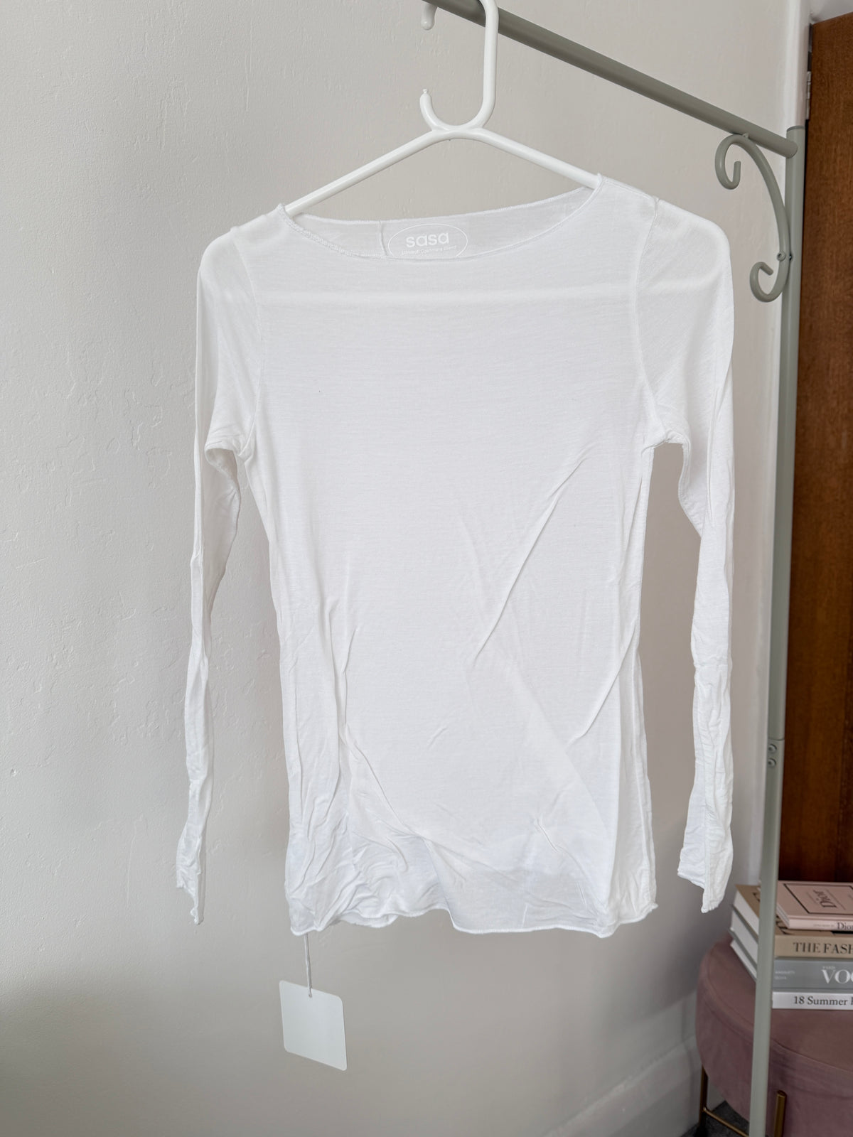 Cashmere Blend L/Sleeve Layering Top | 12 Colours