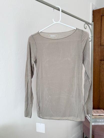 Cashmere Blend L/Sleeve Layering Top | 12 Colours