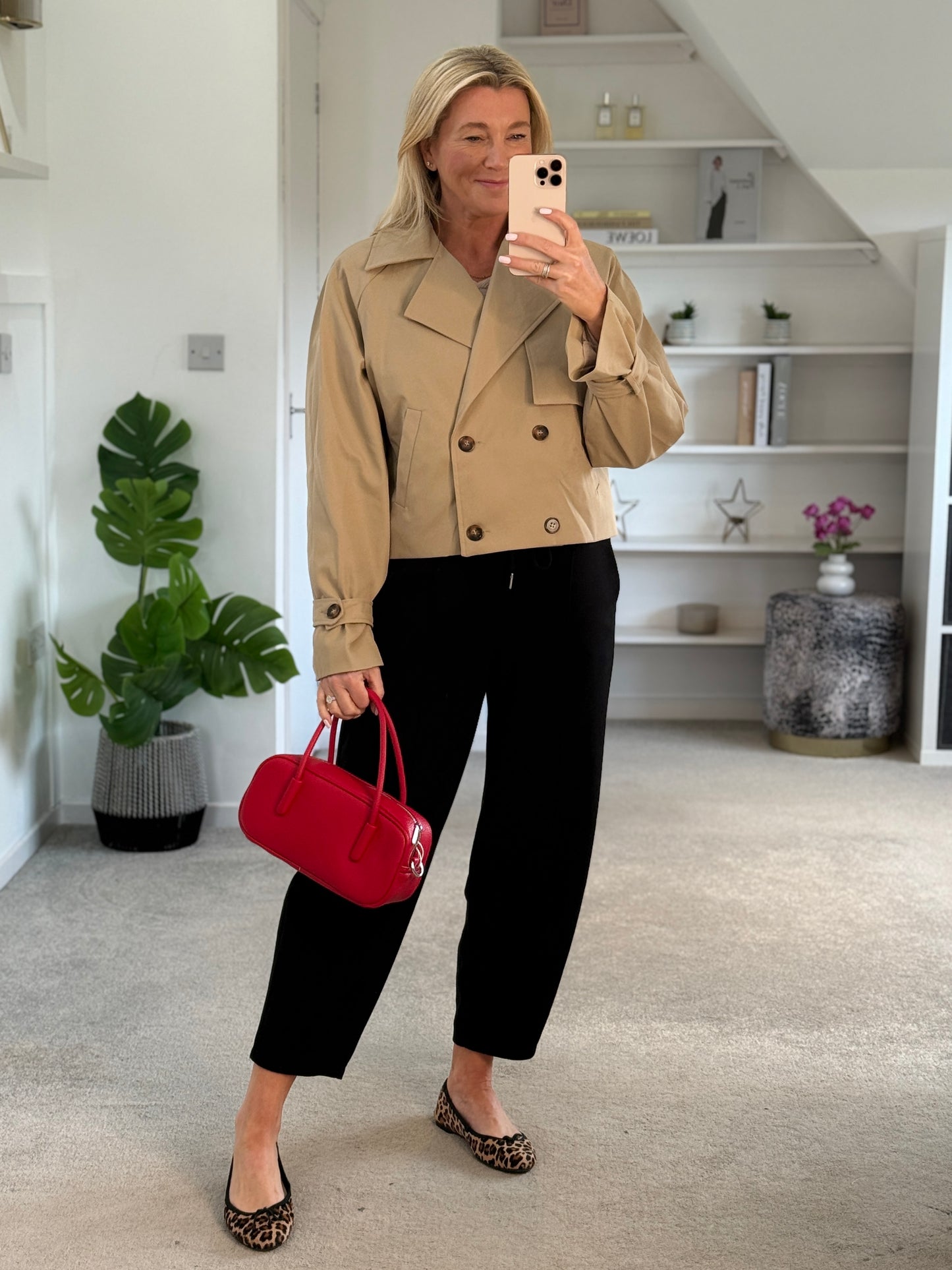 Stone Trench Style Jacket