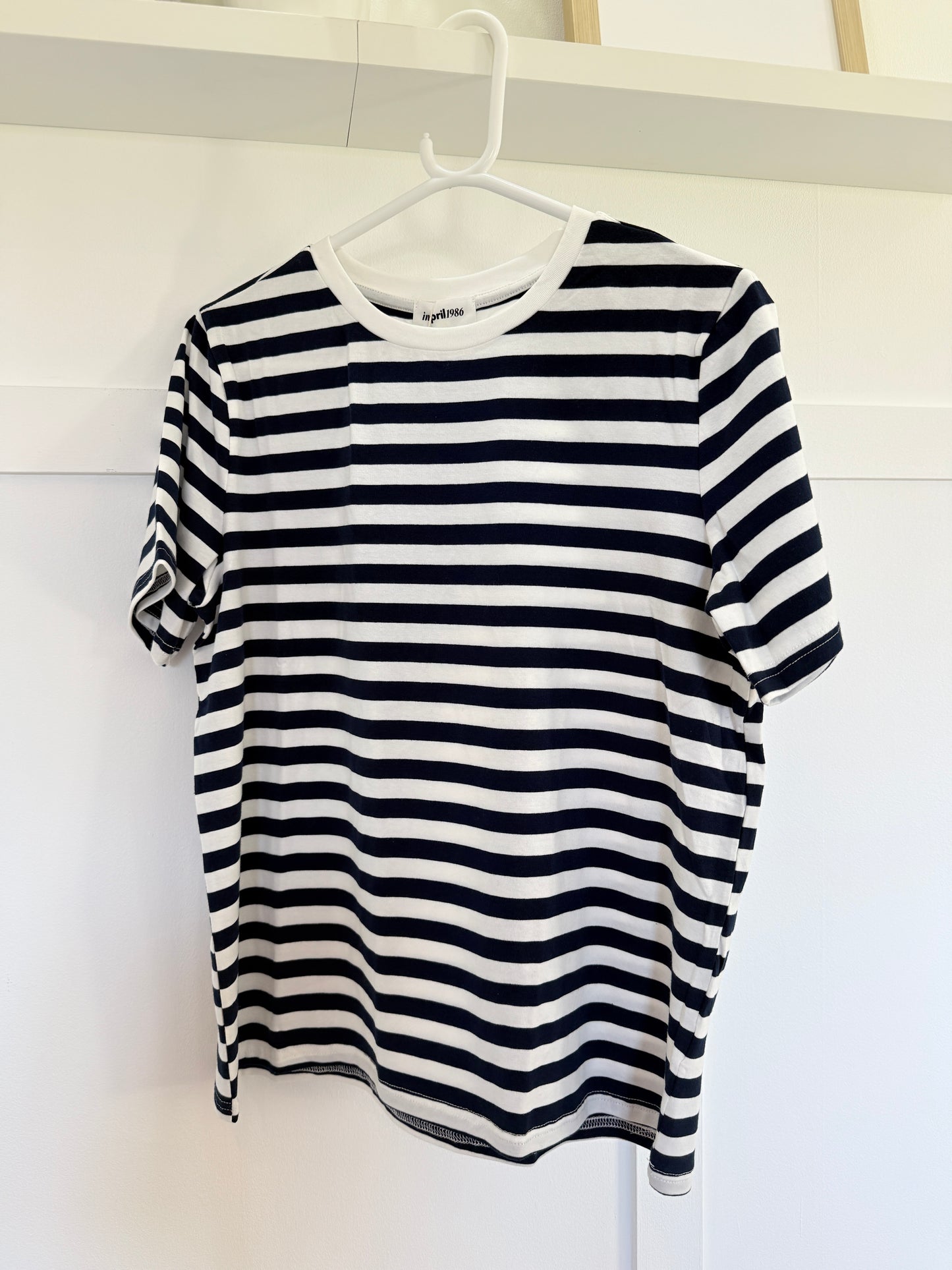 Red/White Stripe Breton T Shirt
