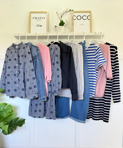 Red/White Stripe Breton T Shirt