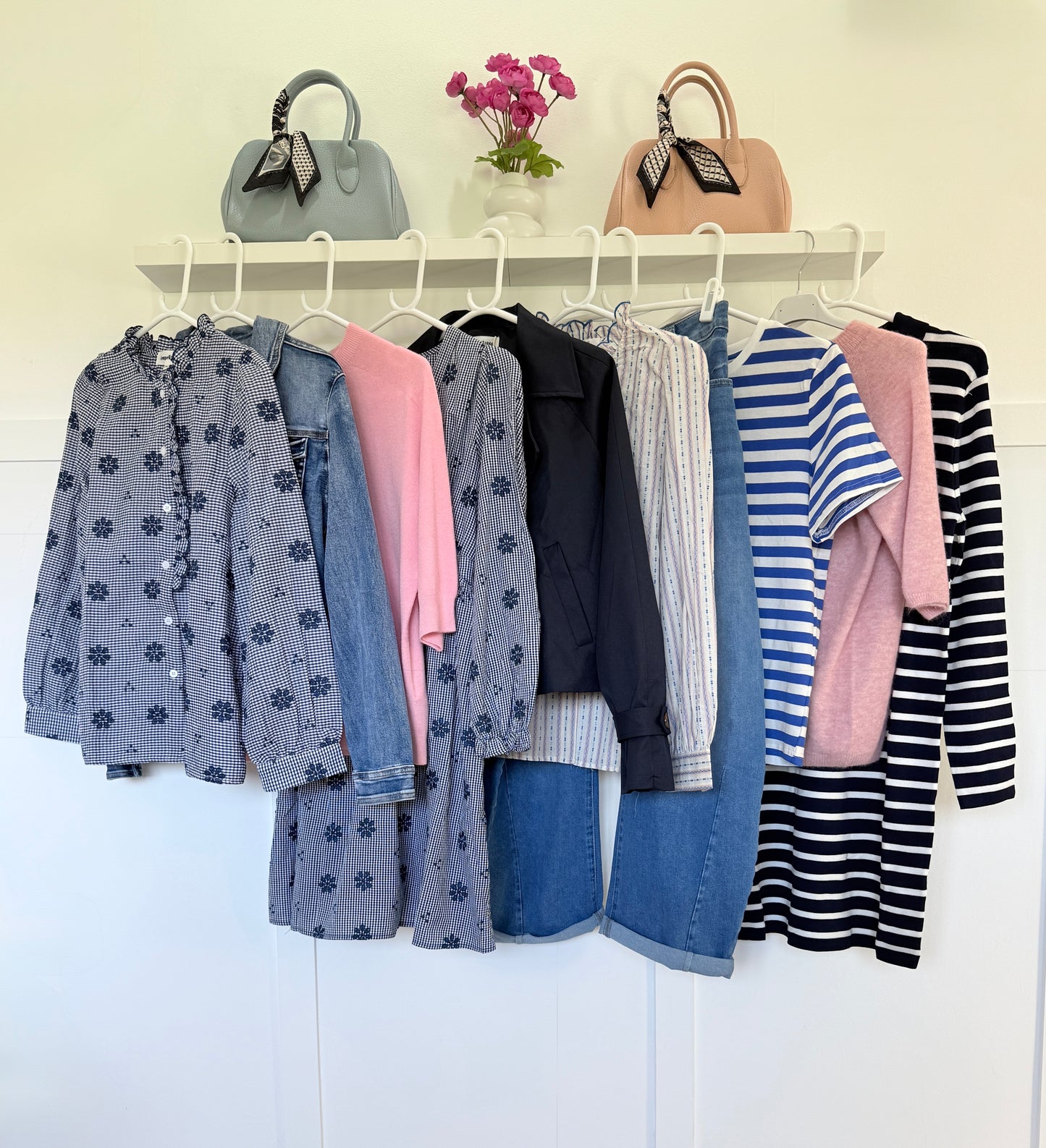 Red/White Stripe Breton T Shirt