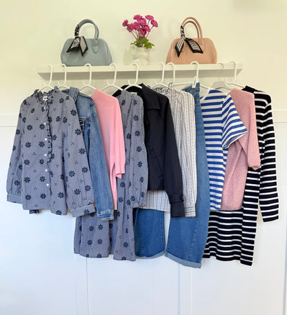 Red/White Stripe Breton T Shirt