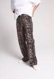 Anlie Leopard High Waist Jeans