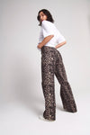 Anlie Leopard High Waist Jeans