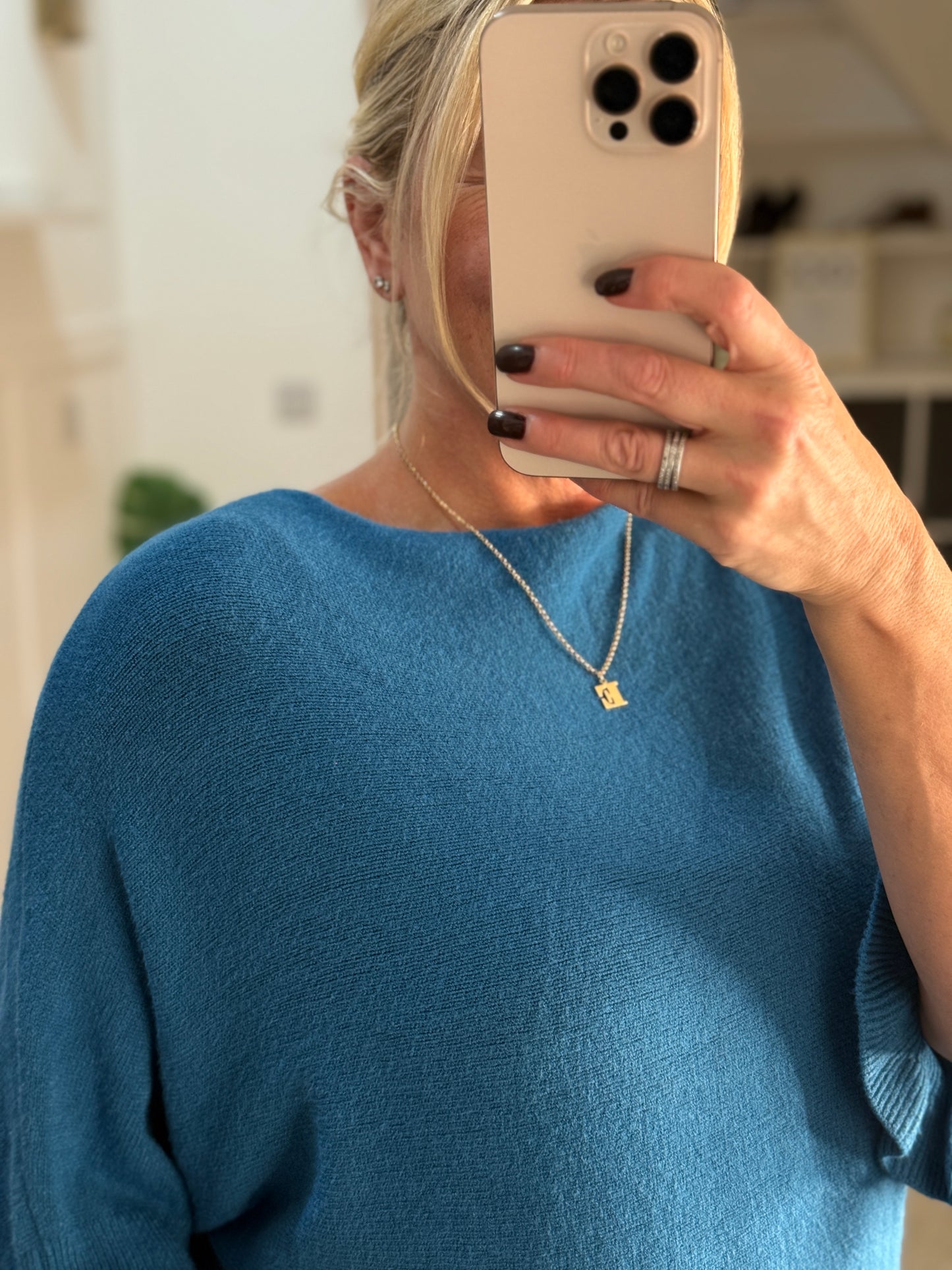 Frill Sleeve Batwing Jumper | Lots of colours