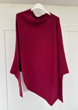 Asymmetric Batwing Jumper (Lots of Colours)