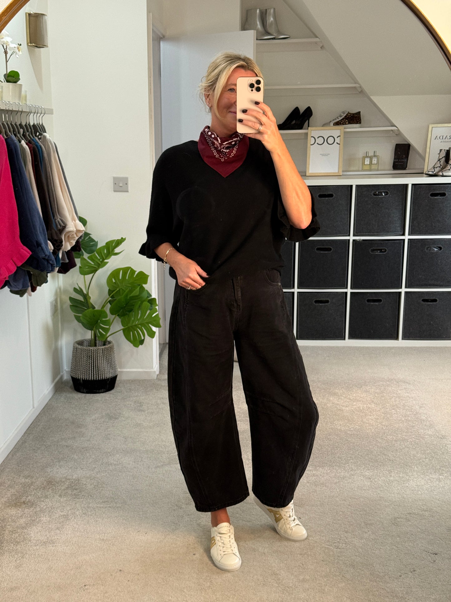 Burgundy Bandana Pure Cotton Paisley Print Square