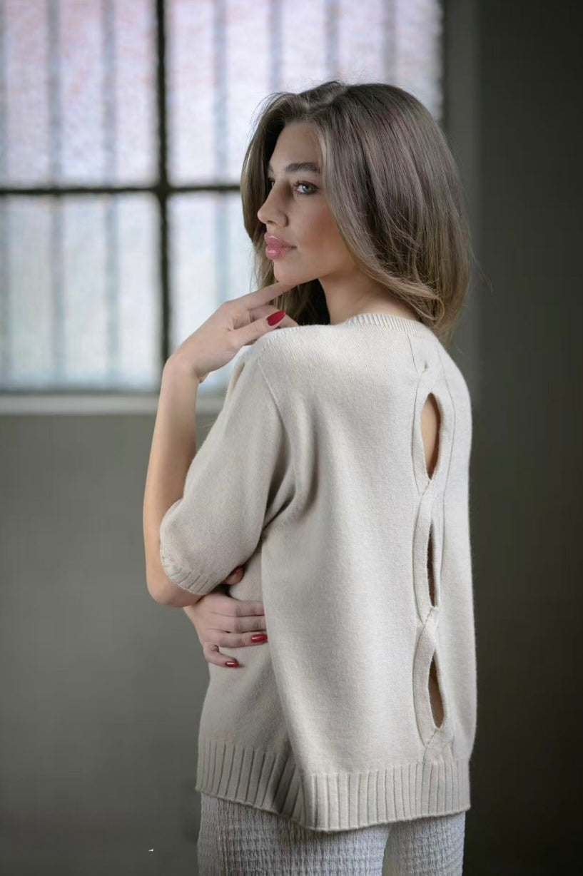 Twist Back Jumper