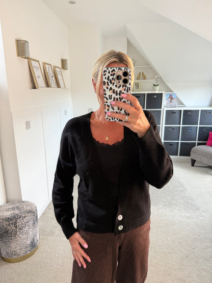 New Two Button Cardigan