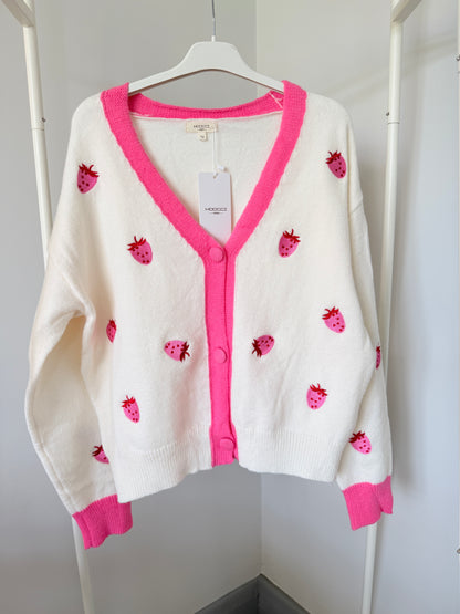 Strawberry Cardigan