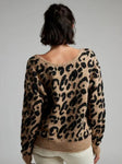 Leopard Tie Cardigan