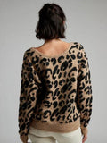 Leopard Tie Cardigan