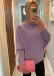 Asymmetric Batwing Jumper (Lots of Colours)