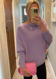 Asymmetric Batwing Jumper (Lots of Colours)