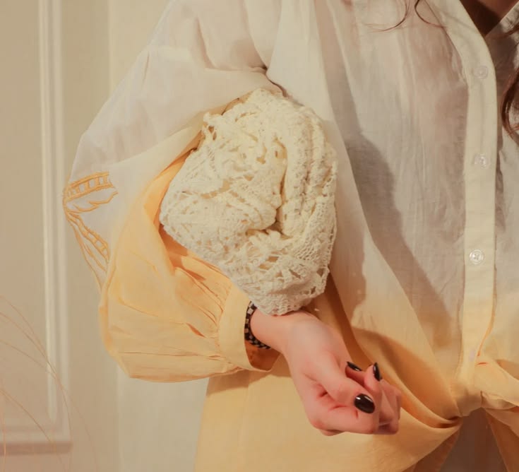 Black Lace Crochet Clutch Bag