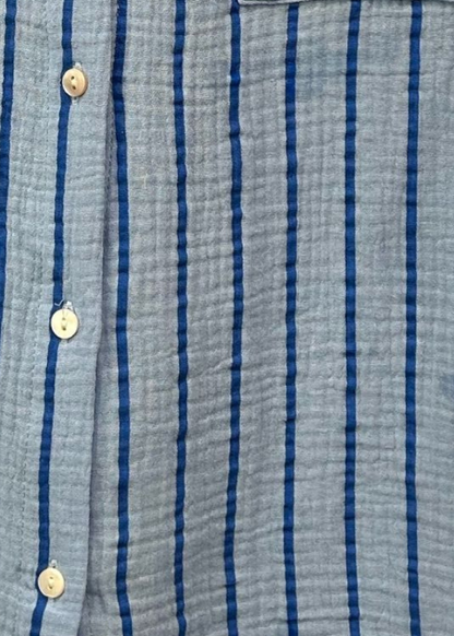 Pink/Red Stripe Cotton Shirt