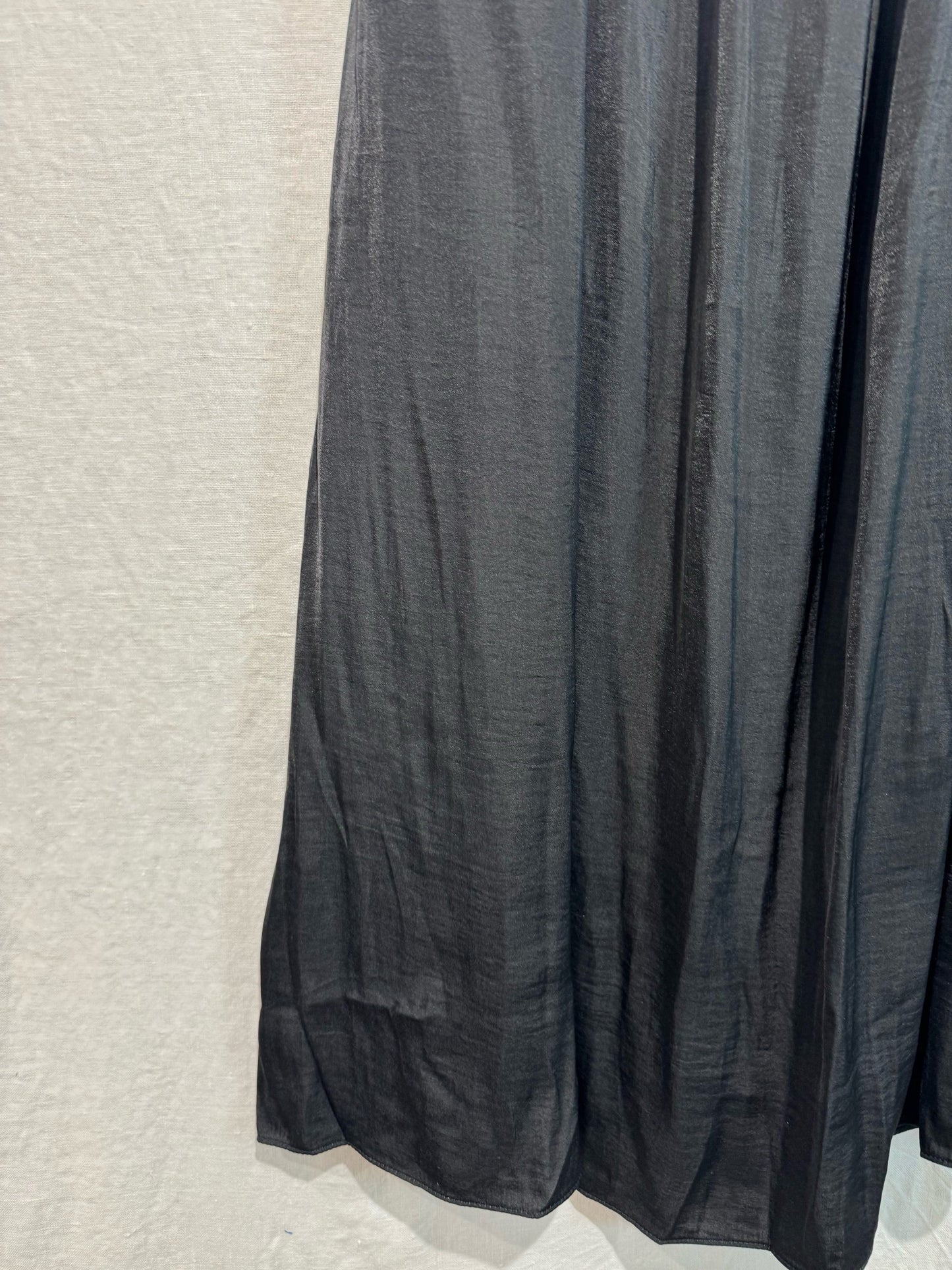 Khaki Strapless Shirred Dress