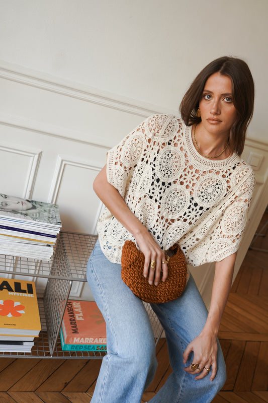 Boho Crochet Top