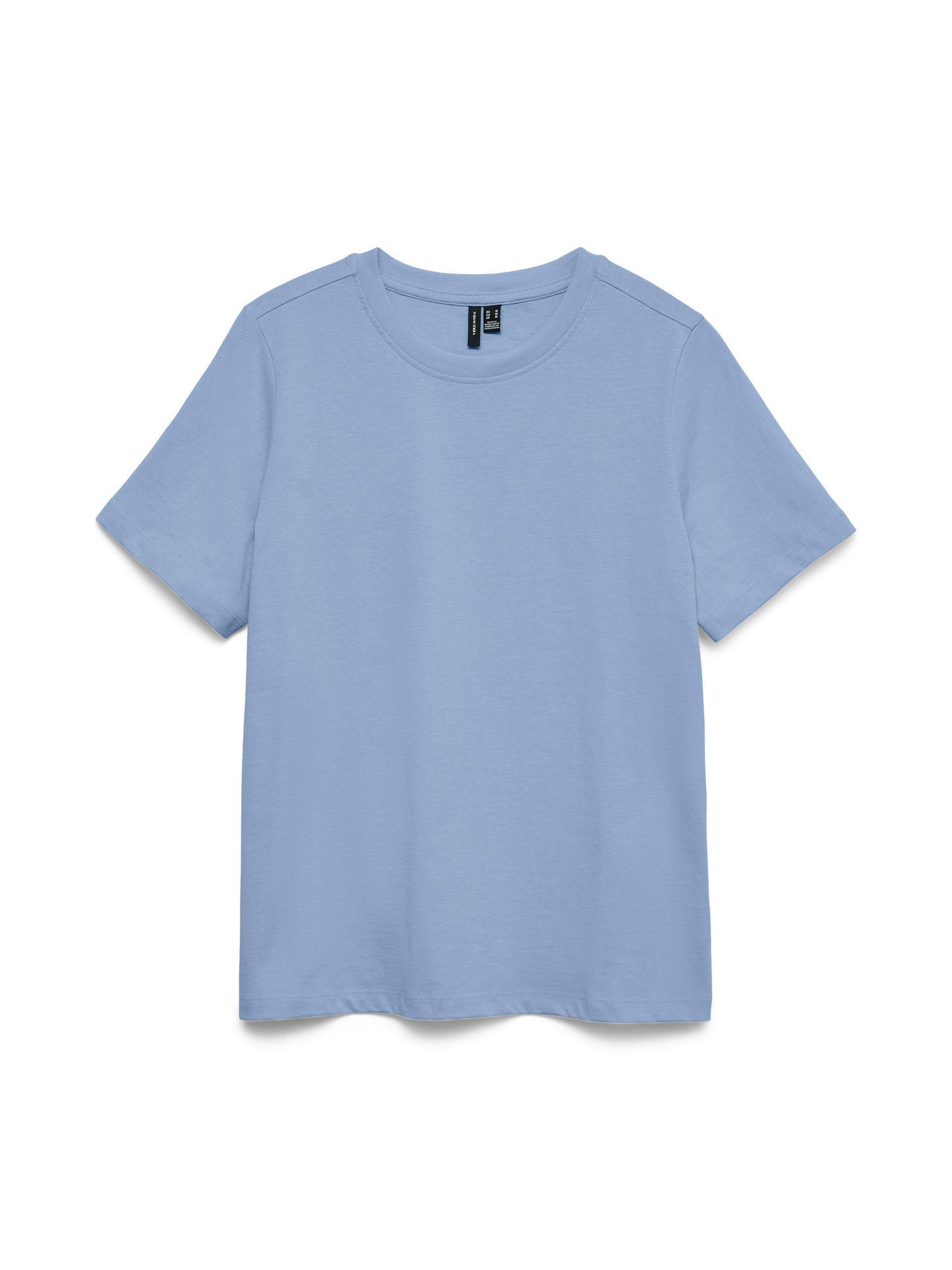 Chocolate Vero Moda Basic Cotton T Shirt