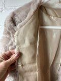 Taupe Short Soft Faux Fur Coat