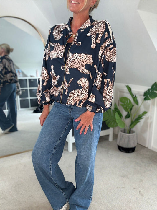 Leo Leopard Jacket