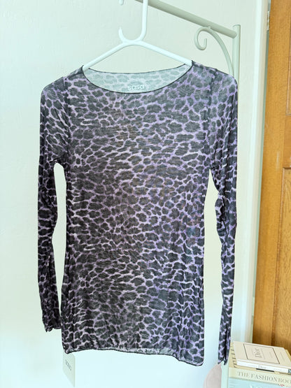 Leopard Cashmere Blend Layering Top | 8 Colours
