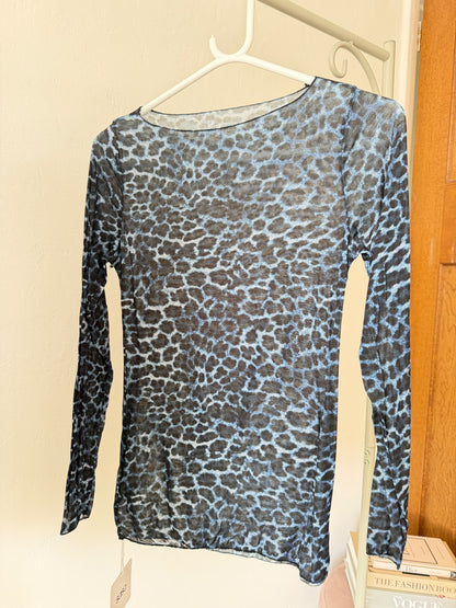 Leopard Cashmere Blend Layering Top | 8 Colours
