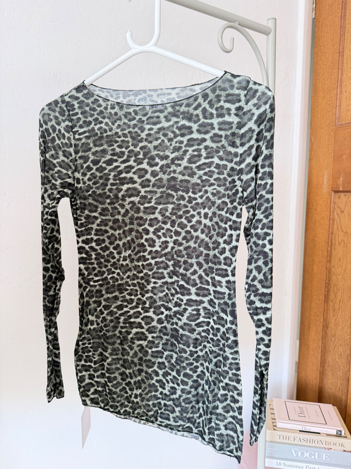 Leopard Cashmere Blend Layering Top | 8 Colours