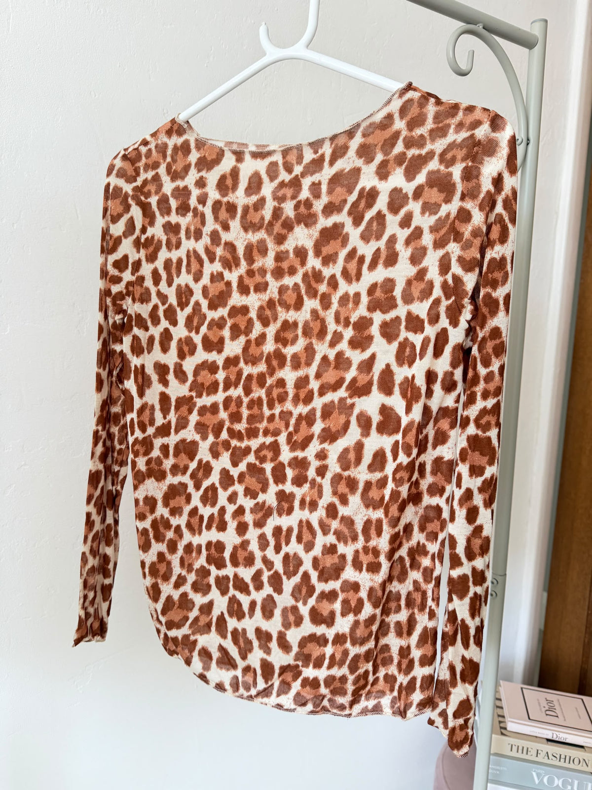 Leopard Cashmere Blend Layering Top | 8 Colours
