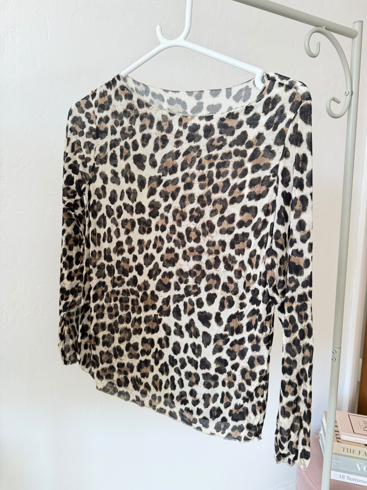 Leopard Cashmere Blend Layering Top | 8 Colours