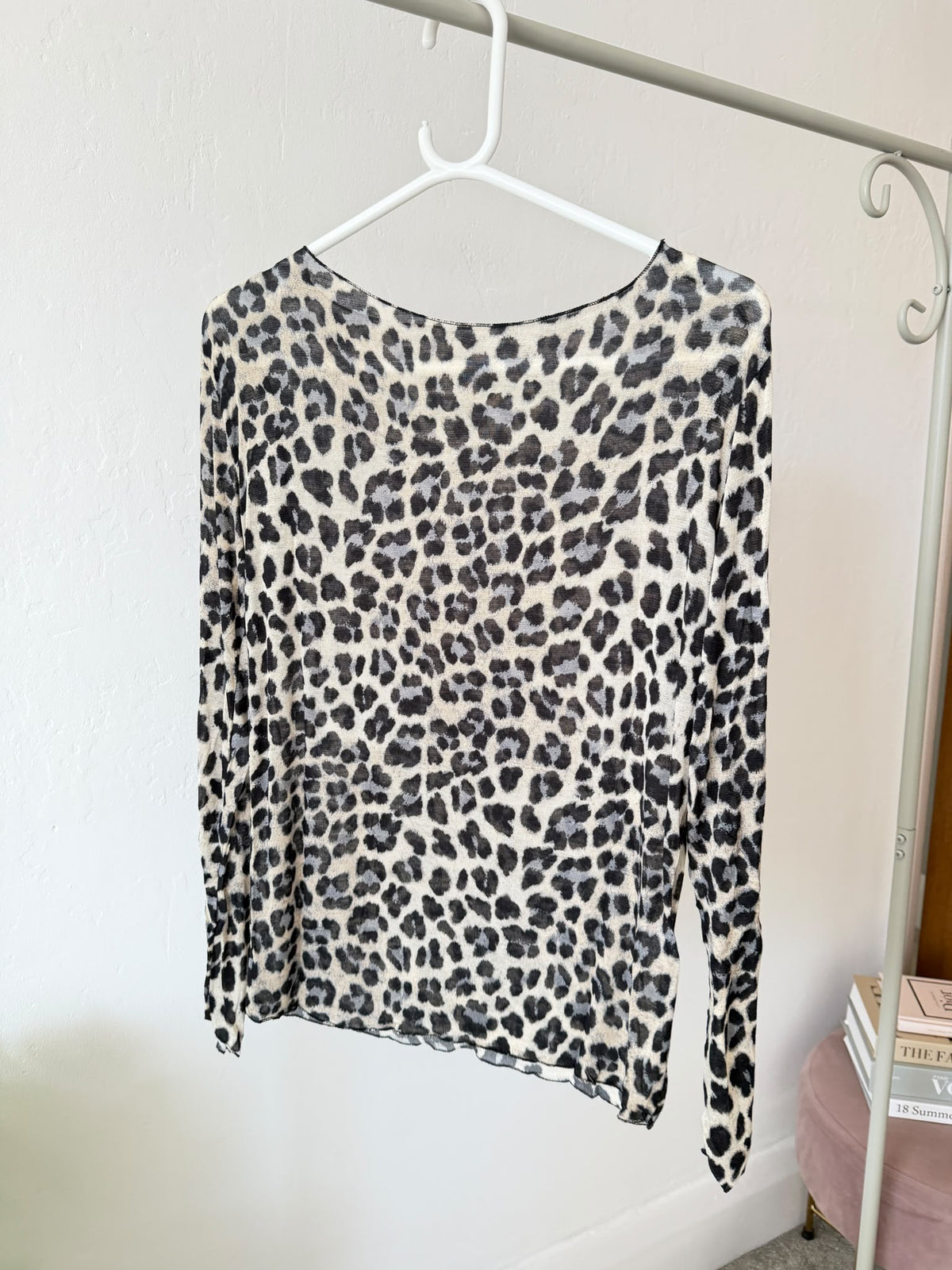 Leopard Cashmere Blend Layering Top | 8 Colours
