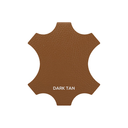 Dark Brown Leather Small Round Shoulder Bag