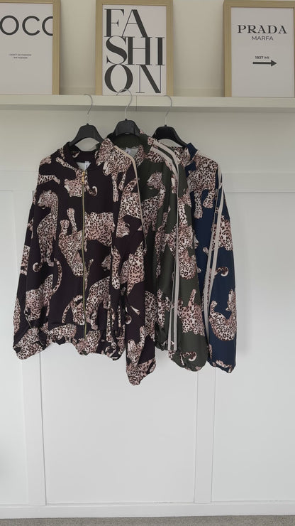 Leo Leopard Jacket