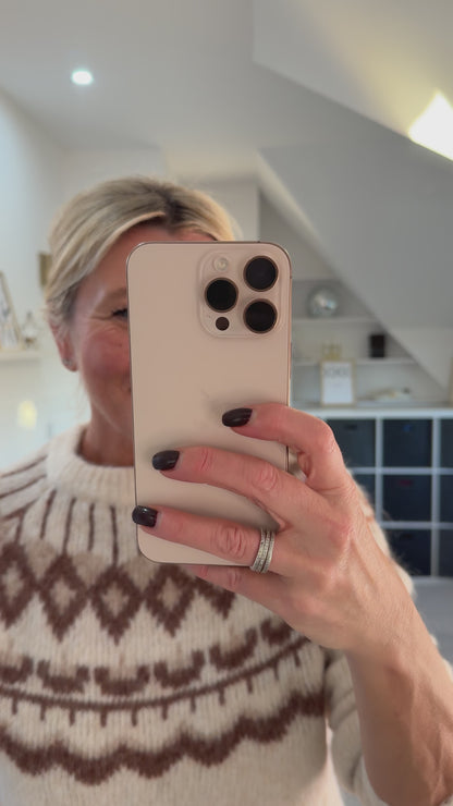 Chocloate Luxe Sequin Pencil Skirt