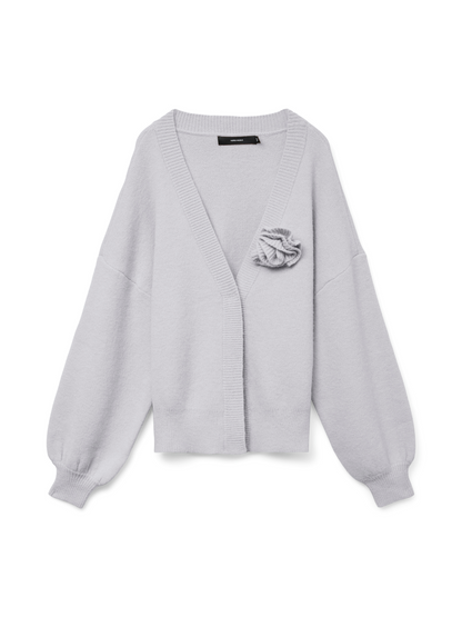 Carrie Grey Corsage Cardigan