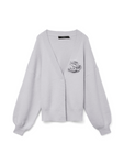 Carrie Pink Corsage Cardigan