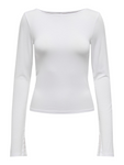 Felina Melange Grey Boat Neck Top