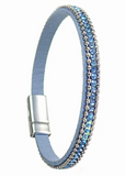 Blue Sparkle Cuff Bracelet