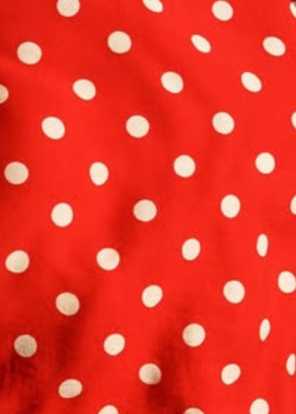 Brown/White Polka Dot Top (Co-ord Avail)