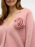 Carrie Pink Corsage Cardigan