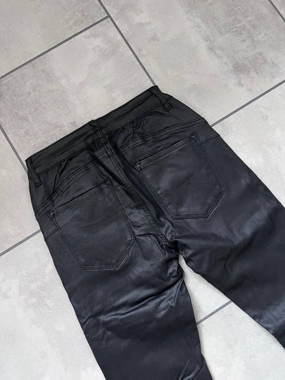 Black Melly & Co Pleather Jeans