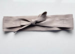 Stone Tie Wrap Leather Obi Belt